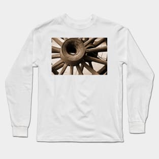 Wagon Wheel Hub Long Sleeve T-Shirt